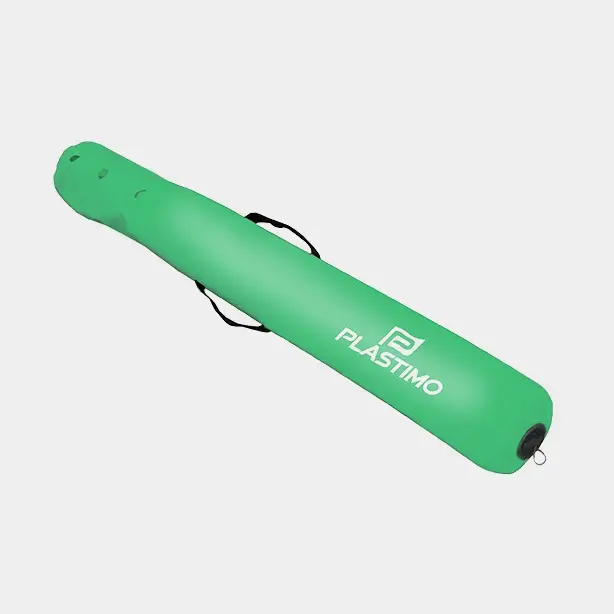 Marque Bouée de balisage Plastimo Regatta, allongée, 130 cm, Ø15 cm, verte
