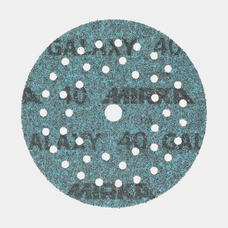 Dernier Modèle Disques abrasifs Mirka Galaxy, Ø125 mm Grip Multifit, P400, 100-pack