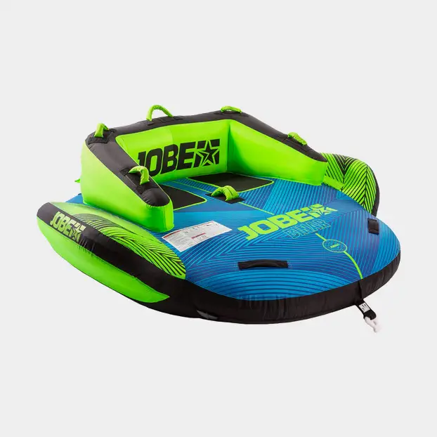 Petit Prix Canapé tracté JOBE Binar Funtube 2P, 2 personnes, bleu/vert