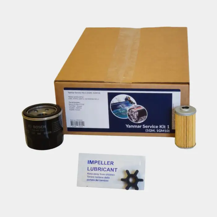 Kit de révision 104500-55710 / 119305-35151 / 128171-12540 / 128176-42071 pour Yanmar 1GM, 1GM10 Solde
