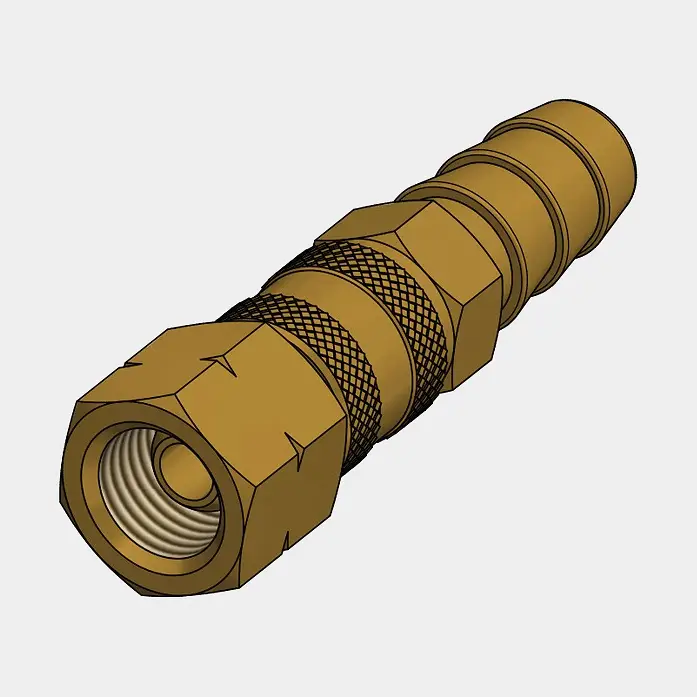 Raccord rapide GPL, 1/4″ gauche – tuyau 10 mm Pas Cher
