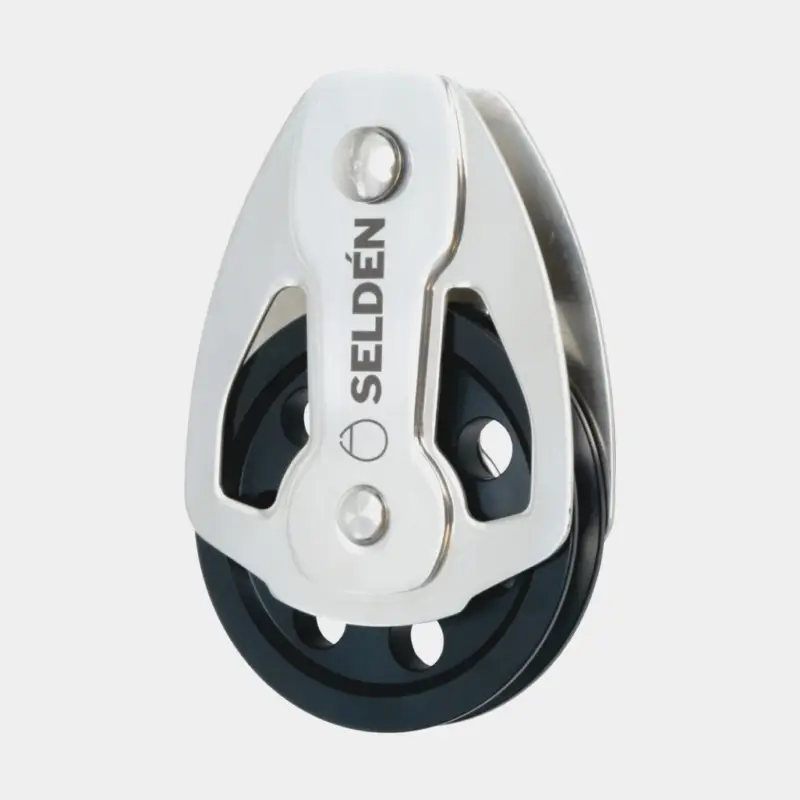 Poulie simple Seldén PBB 45-130, fixe, à roulement à glissement, se fixe avec cordage, convient pour cordages Ø1 – 5 mm Jusqu'à Épuisement Des Stocks