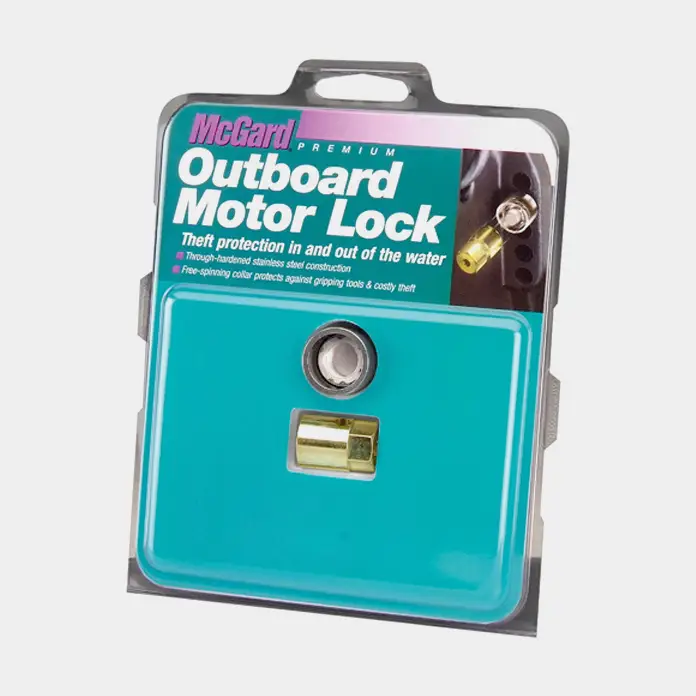 Offre Du Jour Antivol pour moteur hors-bord McGard, pour moteurs boulonnés (25 – 300 ch) Johnson/Evinrude + Boulon 1/2″ x 13 mm