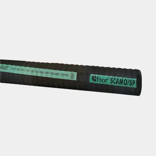 Tuyau d’échappement Hoses Technology SCAMO/SP/CAJ, ISO 13363 B2, avec spirale en acier, 90 mm (3 17/32″), 1 mètre, noir Commander Maintenant