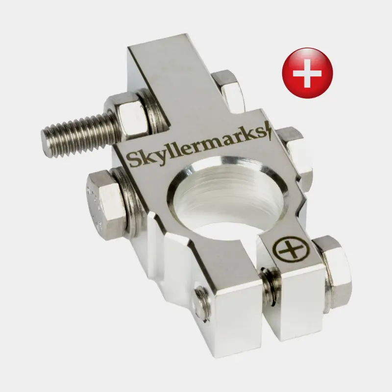 Cosse de batterie Skyllermarks S, plus, 4 x M6, max 35 / 50 mm², 10-pack Marque