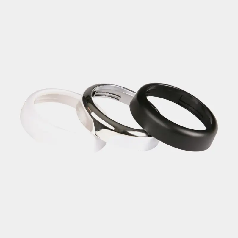 Solde Bague frontale 85 mm blanche Wema