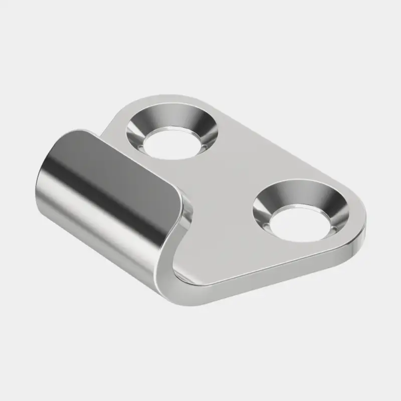 Authentique Quincaillerie de verrou excentrique Roca 10, 21 mm x 26 mm, droit, acier inoxydable résistant aux acides AISI 316