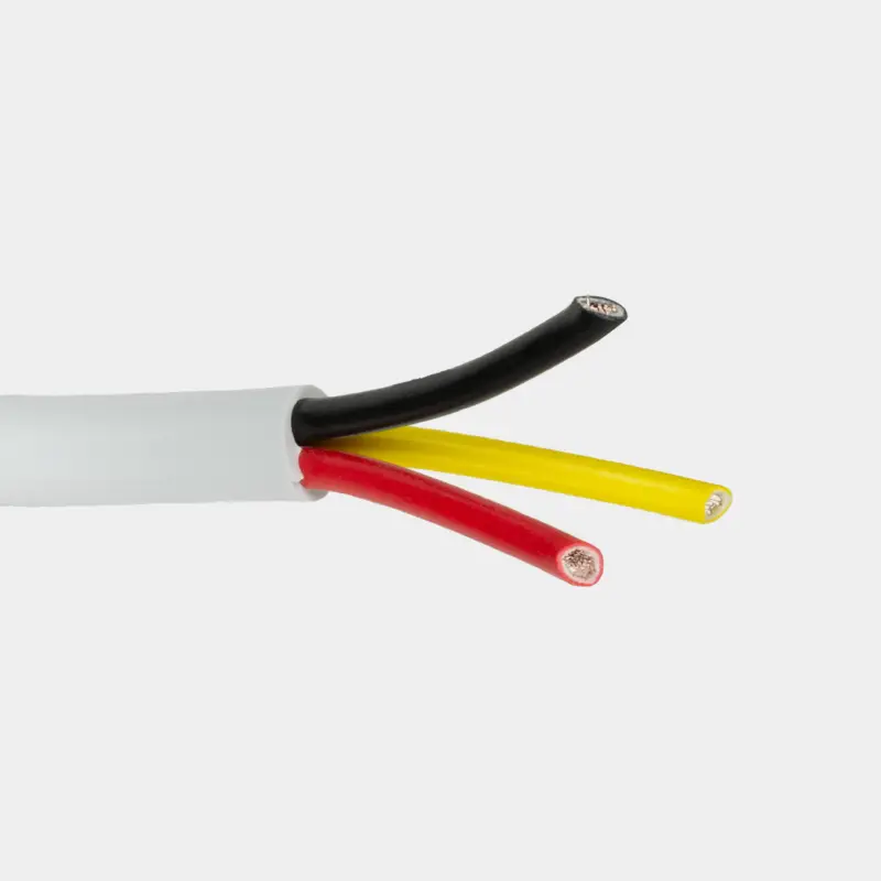 Promotion Saisonnière Câble en cuivre étamé Skyllermarks RKKB, rond, 3 conducteurs, 3 x 1.5 mm², 100 mètres