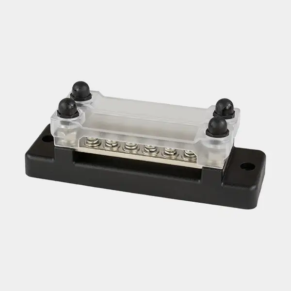 Barrettes de liaison Skyllermarks, avec capot de protection transparent, 12 x M4 + 4 x M6 Nouvelle Collection