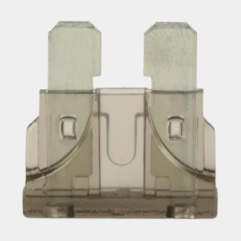Fusibles à broche plate Skyllermarks, 12 / 24 V (max 32 V), 2 A, gris, pack de 5 Must-Have