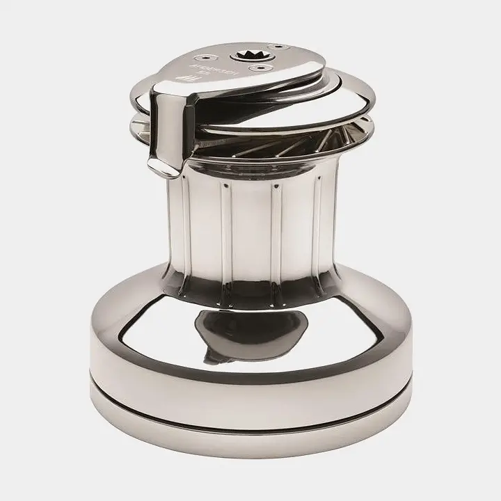 Winch d’écoute Andersen Full Stainless 58ST FS, self-tailing, 2 vitesses, aluminium, convient pour cordage Ø8 – 18 mm Haute Qualité