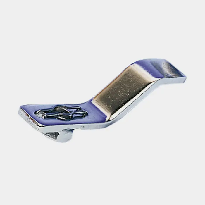 Prix Promo Verrou pour quincaillerie de plancher Roca, 70 mm x 23 mm, incliné, acier inoxydable résistant aux acides AISI 316