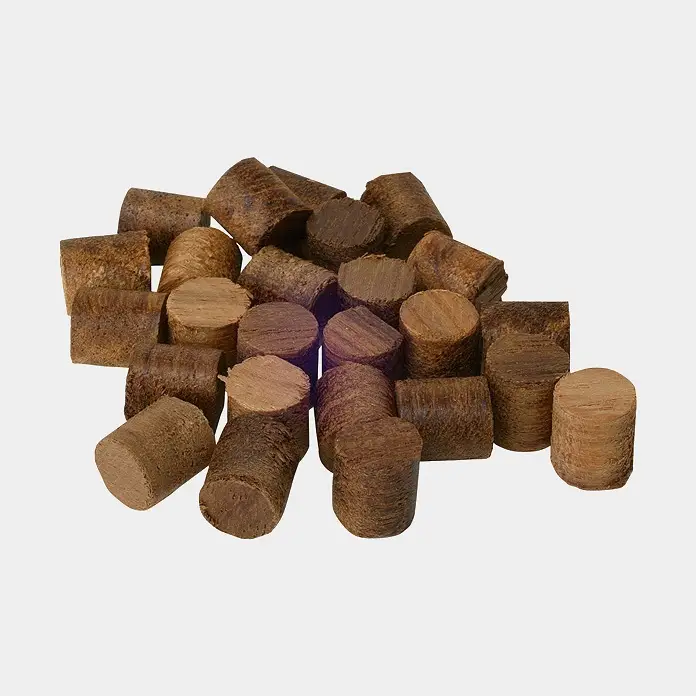 Dernier Modèle Bouchon en teck Roca, Ø10 mm, 100-pack