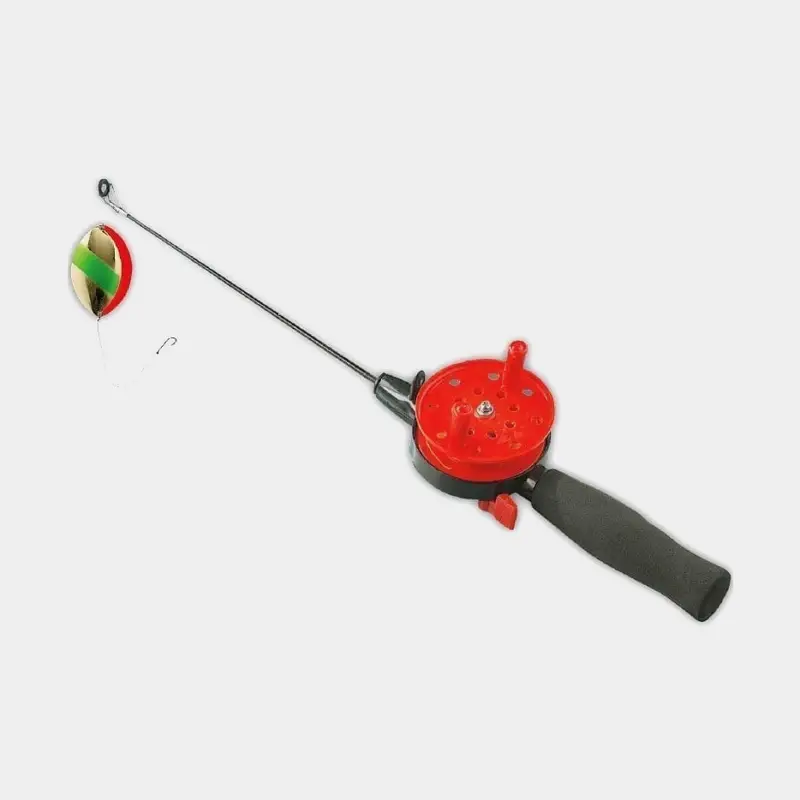 Nouvelle Collection Set de pêche sur glace Fladen Fishing Röding, incl. canne, ligne et cuillère