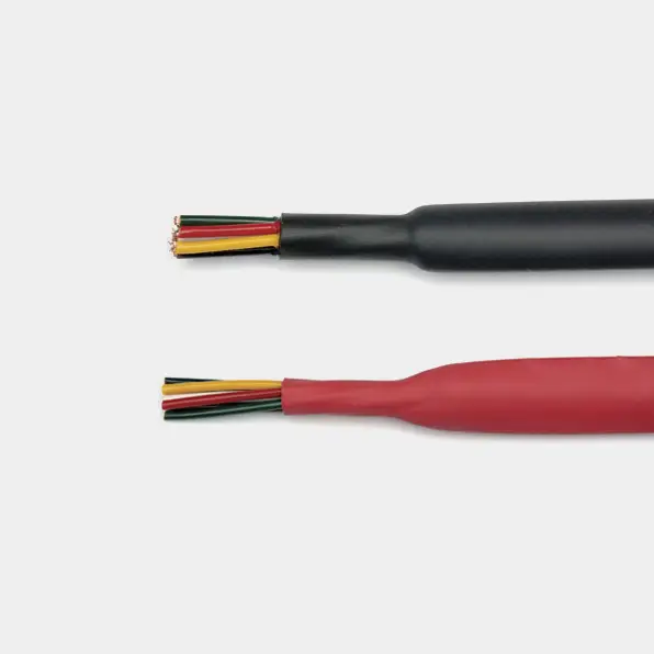 Nouveauté Gaine thermorétractable Oceanflex, 200 mètres, convient pour câble 1.5 – 2.5 mm², rouge