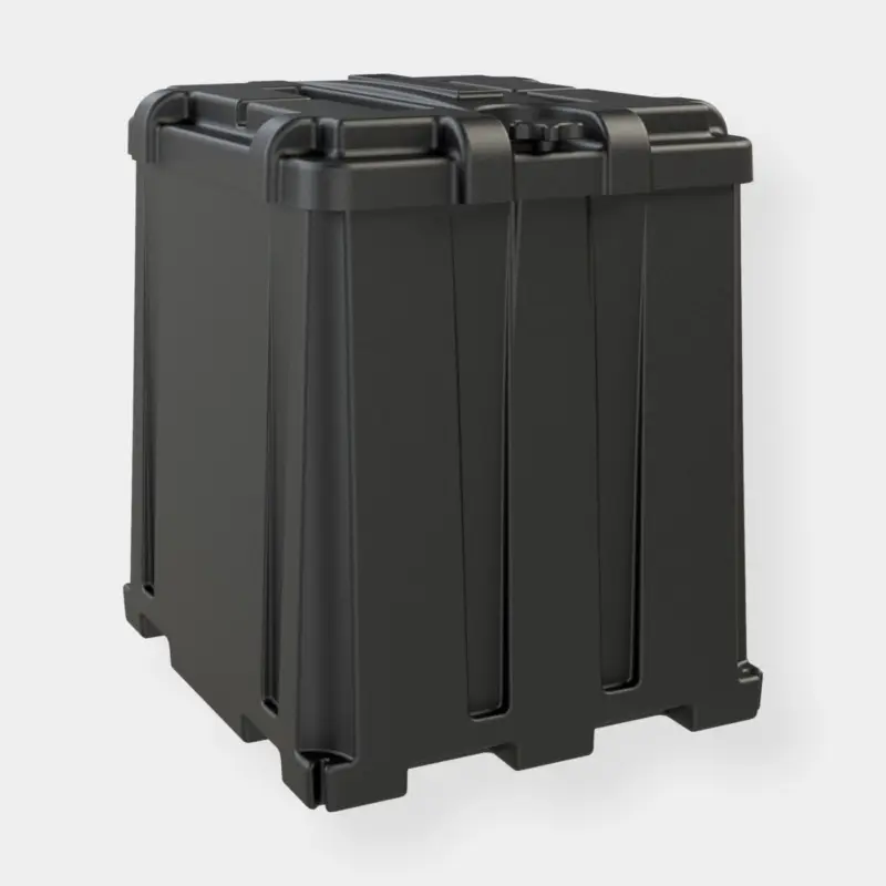 Bac à batterie NOCO HM462 Dual L16 Commercial Grade Battery Box, 366 x 305 x 269 mm, convient pour 2 batteries Dernière Chance