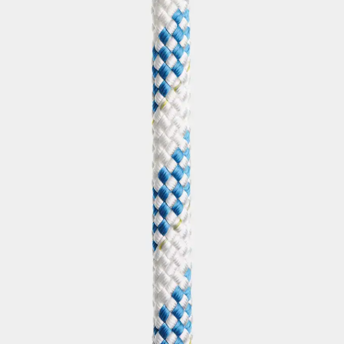 Prix Choc BOUT DE CORDAGE | Regatta Ropes Titanic, âme en polyester HT, gaine polyester 32 fuseaux, blanc/bleu, Ø10 mm x 4 mètres