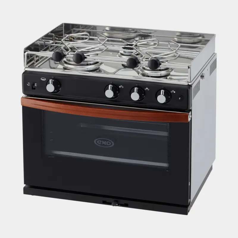 Gazinière avec four ENO Gascogne, avec allumage piézoélectrique, 3 feux / 1 four / 1 gril Soldes