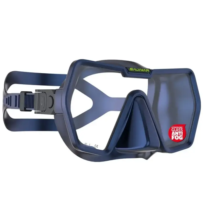 Nouvel Arrivage Masque de plongée Salvimar Drake anti-buée - Bleu