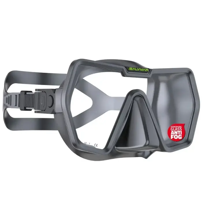 Nouveauté Masque de plongée Salvimar Drake anti-buée - Gris
