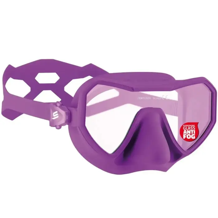 Masque de plongée Salvimar Néo Anti-buée - Violet Solde