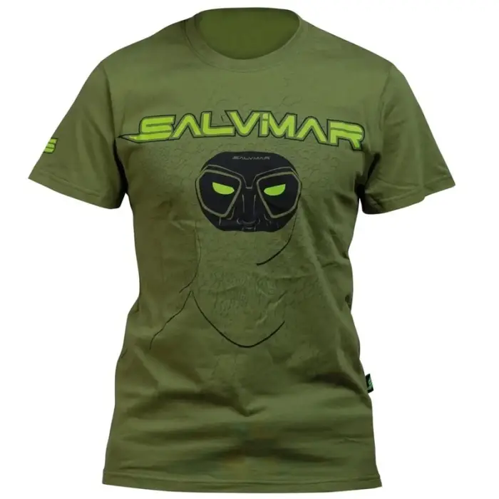 T-shirt Salvimar Noah Olive Vente Flash