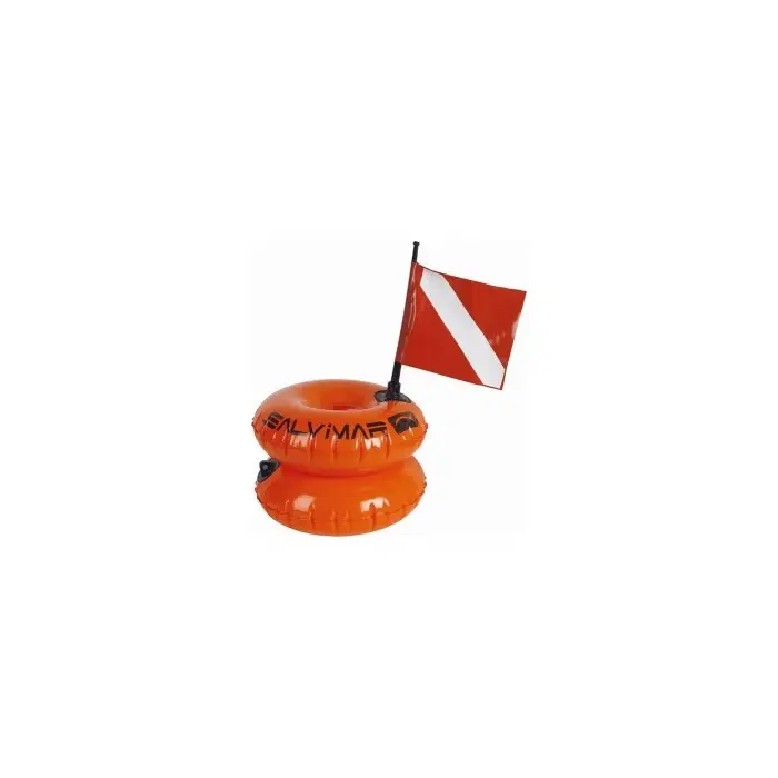 Quantité Limitée Bouée de signalisation gonflable Chasse Sous Marine Salvimar Double Buoy