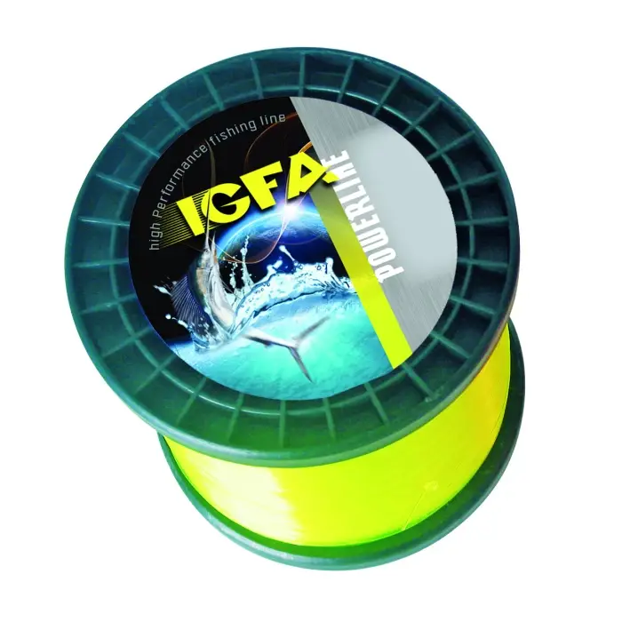 Nylon Powerline IGFA Jaune 1000 m Expédition Rapide