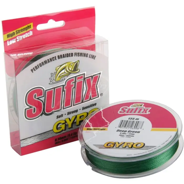 Jusqu'à Épuisement Des Stocks Tresse Gyro Green Sufix 135 m