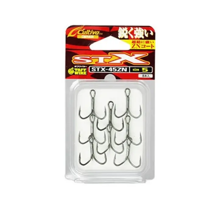 Paiement Sécurisé Hameçons Triple Owner STX45ZN - n°1 x6pcs