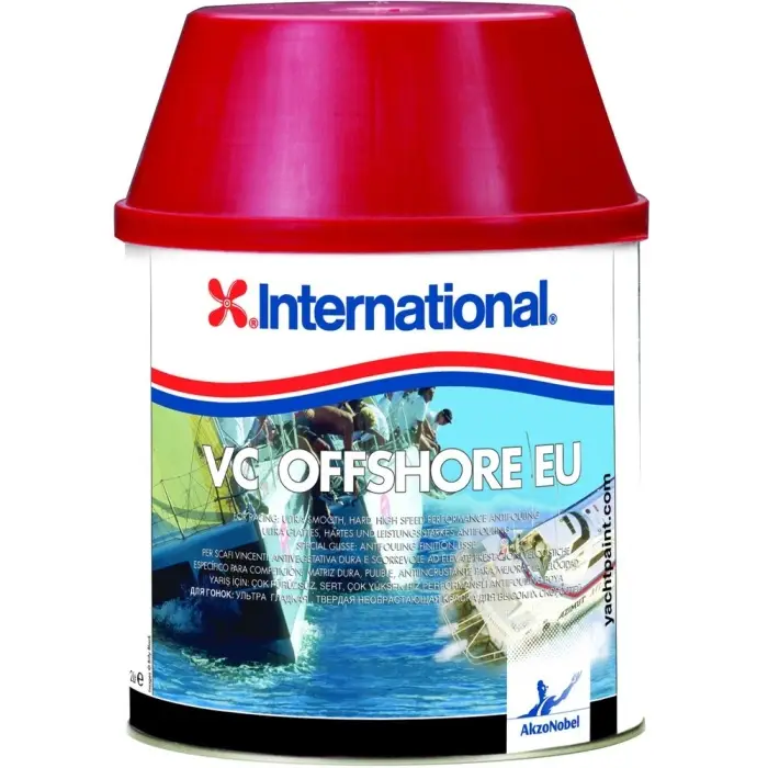 Antifouling International VC Offshore EU matrice dure 2L Blanc/Gris Usine Directe