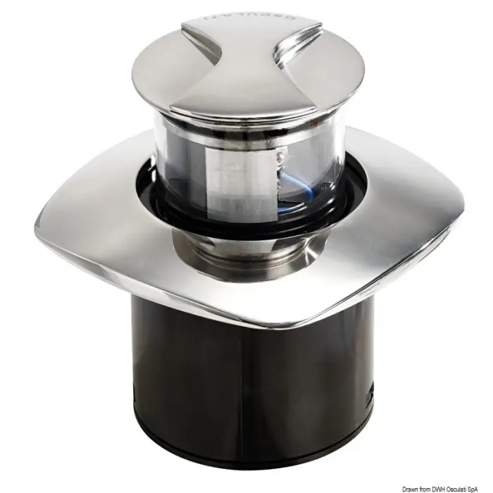 Commander Vite Feu de navigation Osculati LED rabattable Boréa